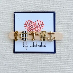Keep Collective Travel and Vacation Charm Set~Retired